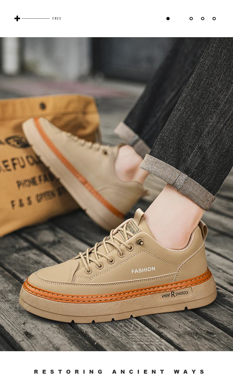 Couple Men's Casual Sneakers Trendy Shoes Men's Shoes2025Summer Breathable Season Comfortable Sneaker