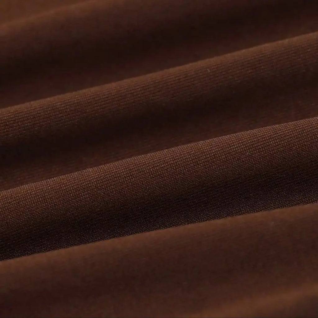 ZBZA Women's Sexy Jumpsuit Gold Button Pleated High Elastic Holiday Beach Solid Color Slim Fit Top Summer New Female Chic Top