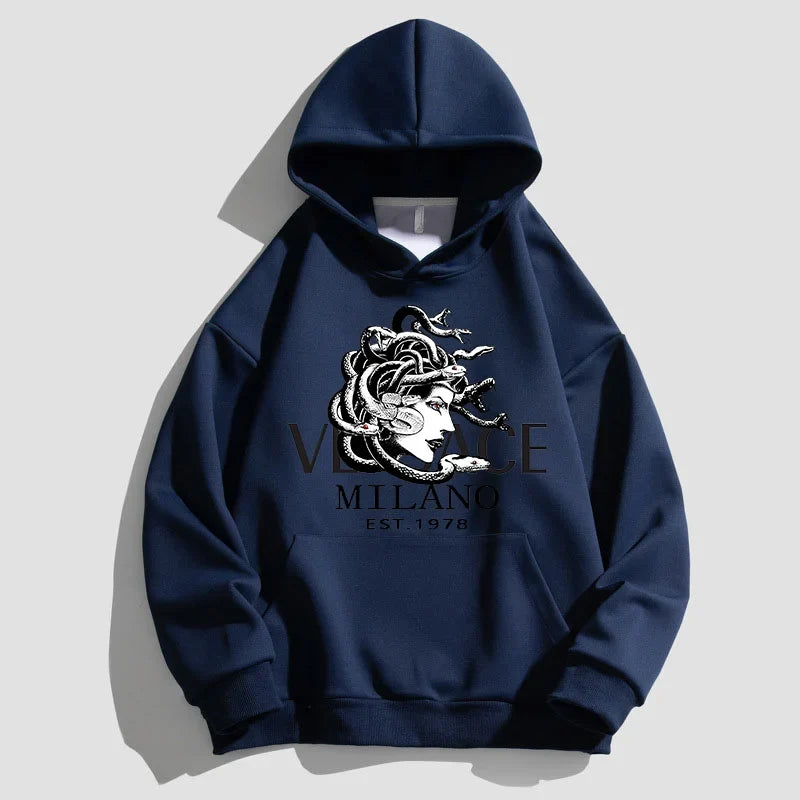 Unisex S-5XL Cotton Men's Hoodies Fleece Hoody Women Brushed Warmth Sweatshirt Hip Hop Outdoors Streetwear Pullover Sweater