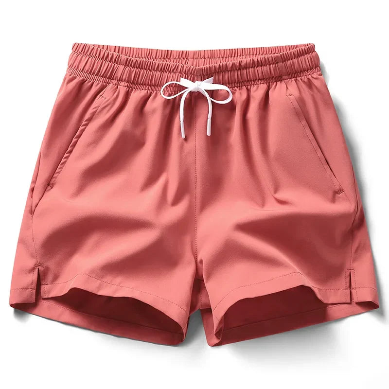Summer Mens Sports Sweatpants casual Shorts Pockets Basic Solid Color Lightweight Pants Jogging Beach Shorts Men