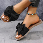 Women's Sandals Blin Blin Sweet Summer Sandals Shoes Women New Flat Sandals Beach Slippers For Summer Footwear Chaussures Femme