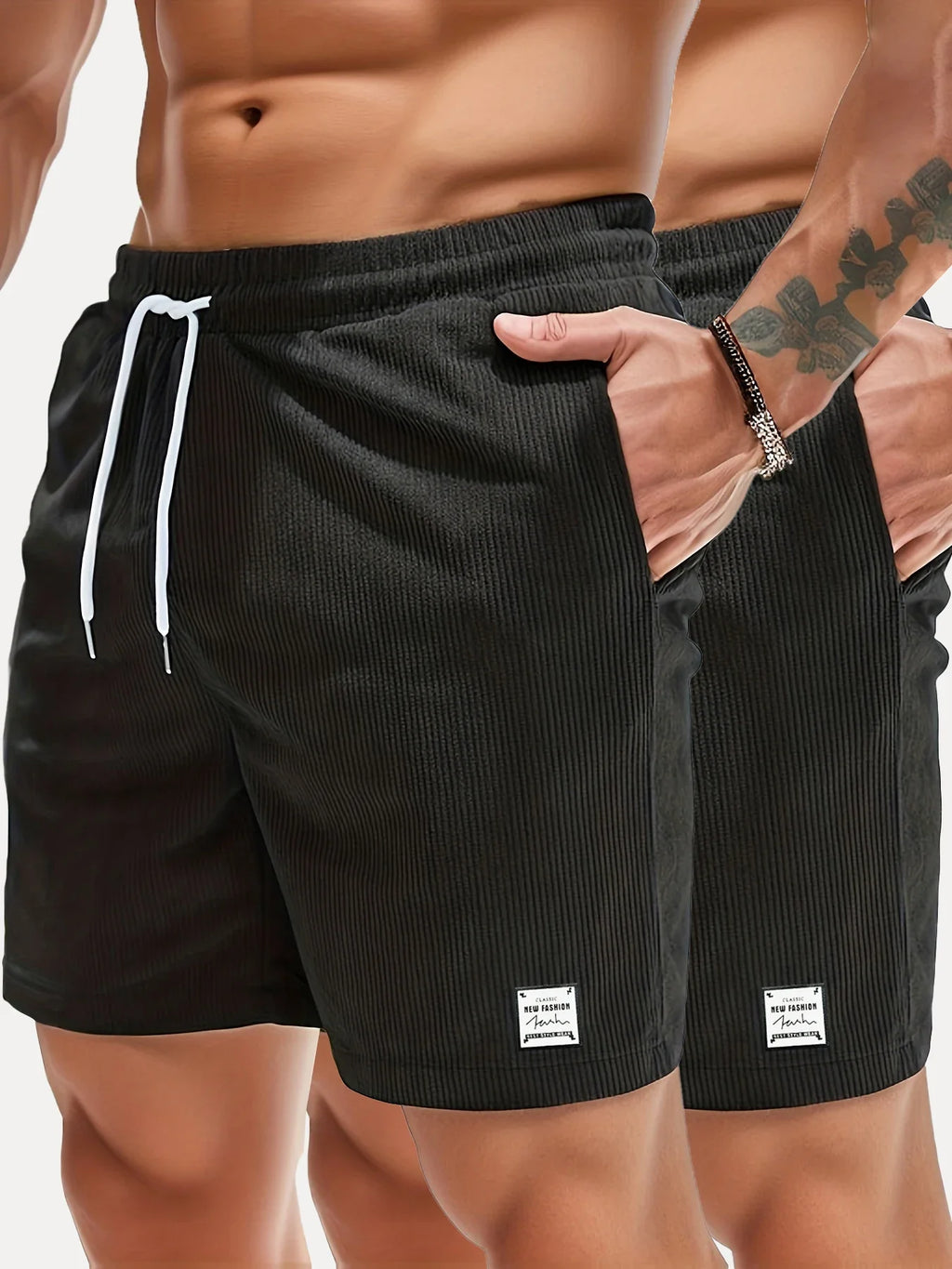 Summer New Arrival Sports Short Men New Comfortable Elastic Waist Clothing Male Breathable Short Trousers .Casual Shorts for  Men