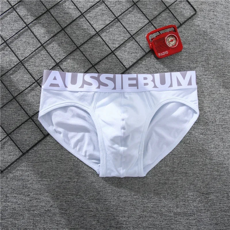 Wide brim candy color men's underwear four corner boxer underwear breathable elastic fiber