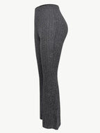 Women's Bell-bottom Pants High-waisted Tight Wide Leg Yoga Pants Fitness Sports Casual Leggings Trousers Joggers Autumn Winter