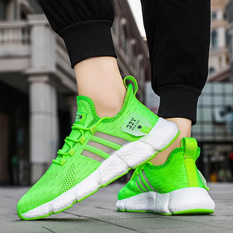 High Quality Sneakers Men Summer Breathable Fashion Women Light Running Tennis Shoes Comfortable Casual Shoes Large size 46