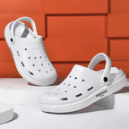 Cave shoes men's shoes outdoor sports sandals two-wear half slippers fashionable casual soft-soled beach shoes sandals