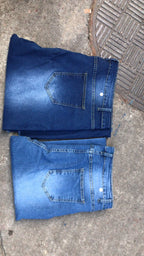 High-Waisted Jeans High Elasticity Splitter Fashion European American Net Red Direct Factory Sales Cross-Border Trade Goods