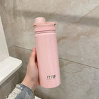 Tyeso Stainless Steel Thermos Water Bottle Portable Sport Vacuum Flask Keeps Cold and Heat Thermal Mug Insulated Car Tumbler Cup