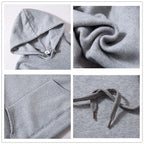 Men's Hoodie Street Fashion Lifetime Run Printed Sweatshirt Fleece Ladies Casual Funny Loose Hooded Top Men's Clothing