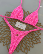 Swimwear Women Leopard Printed Sexy Bikini Set Striped Beachwear Summer Swimsuit Two-pieces Thong Bathing Suit Biquinis