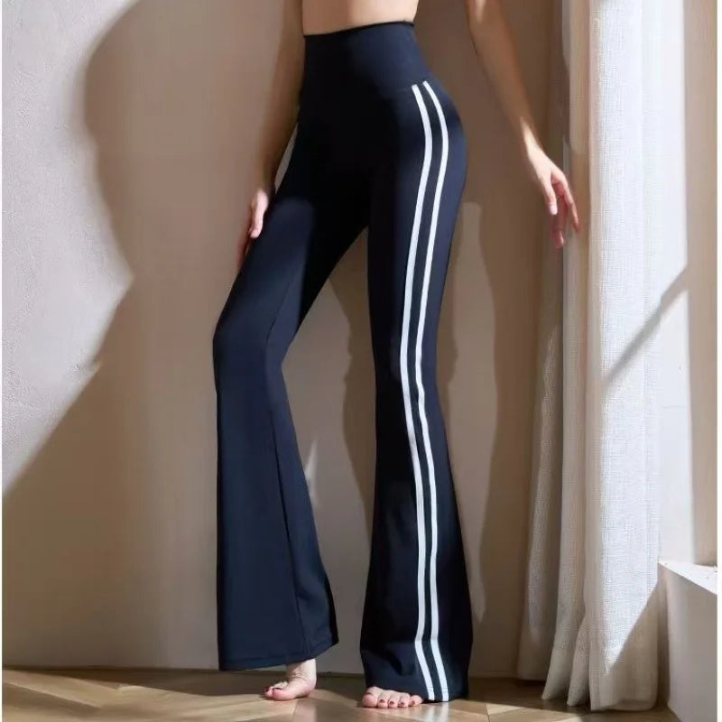 Women's Wide Leg Pants Lady's Draswtring Sweet Y2K Pink Flare Pant Boot Cut Female Long Trousers Casual Chic Matching Sweatpants