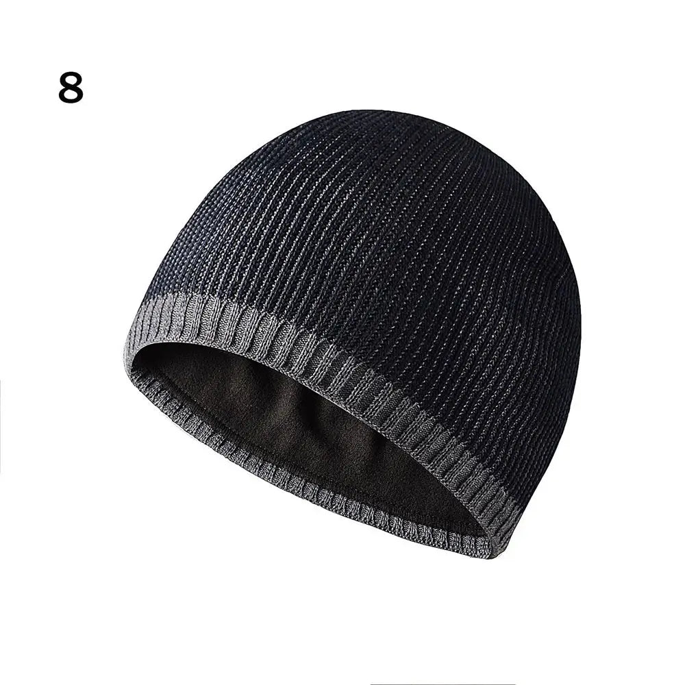 High Quality Woman Men Solid Cute New Warmer Bonnet Knitted Beanies Female Beanie Caps Winter Autumn Hats For Skiing Fishing