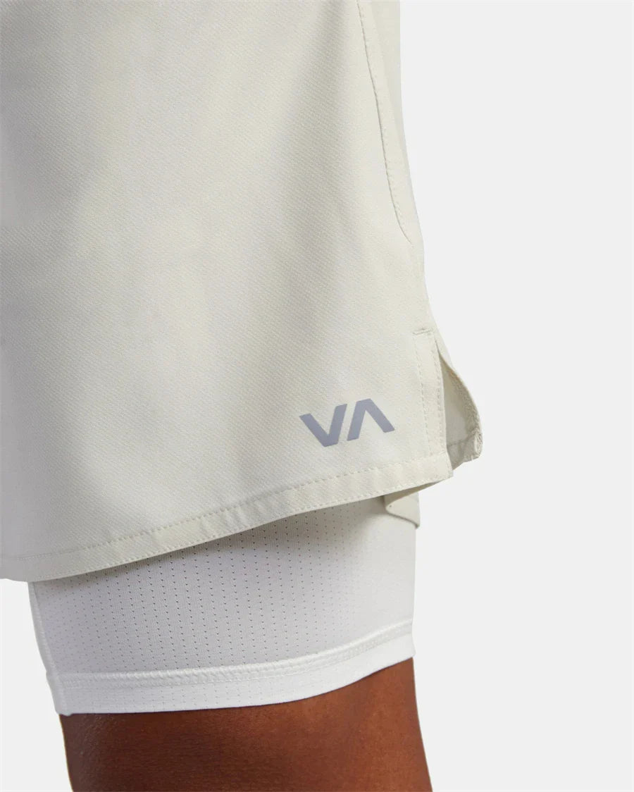 Fitness Shorts Men's Training Sports Jogging Fitness Woven Quick Dry New 2-in-1 Double-layer Sports Fitness Running Shorts