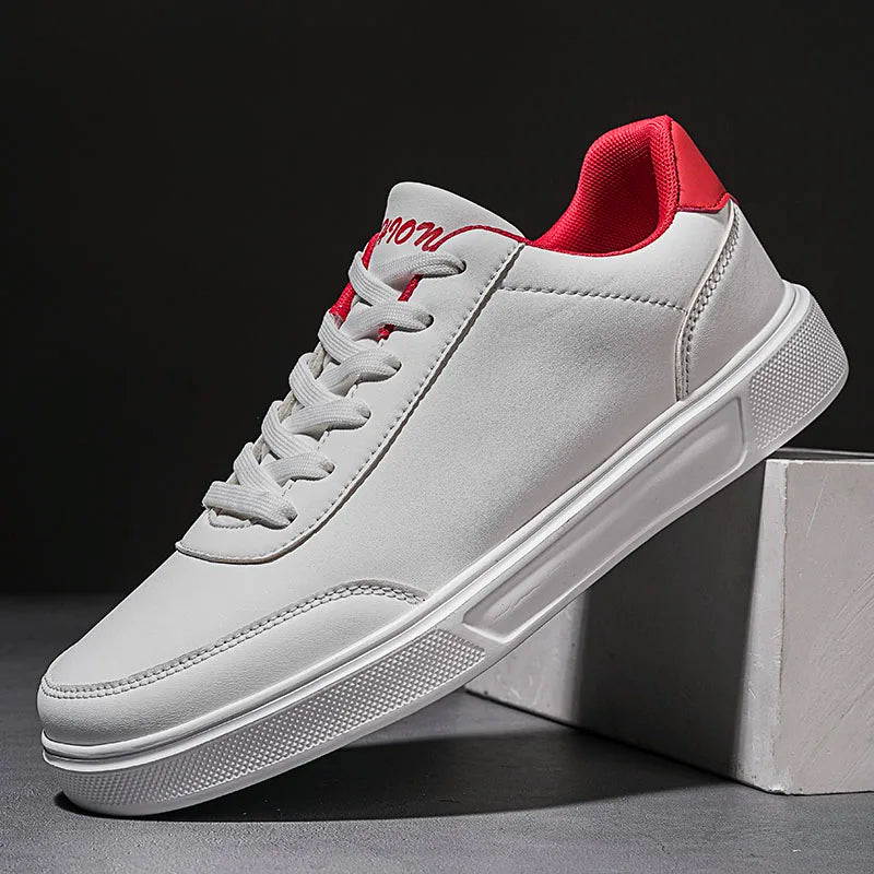 YRZL Men White Shoes Couple Casual Skateboard Shoes Comfortable Sneakers Lightweight Walking Women Tenis Shoes Plus Size 36-46