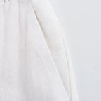 TRAF Women Fashion Spring Summer Lace-up Linen Blended Straight Pants Pocket Office Lady Chic High Waist Trousers Mujer