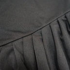 CM.YAYA Plus Size Women's Set Long Sleeve Slash Neck T-Shirt and Shorts 2025 Summer Ruched Two 2 Piece Set Outfits Tracksuit