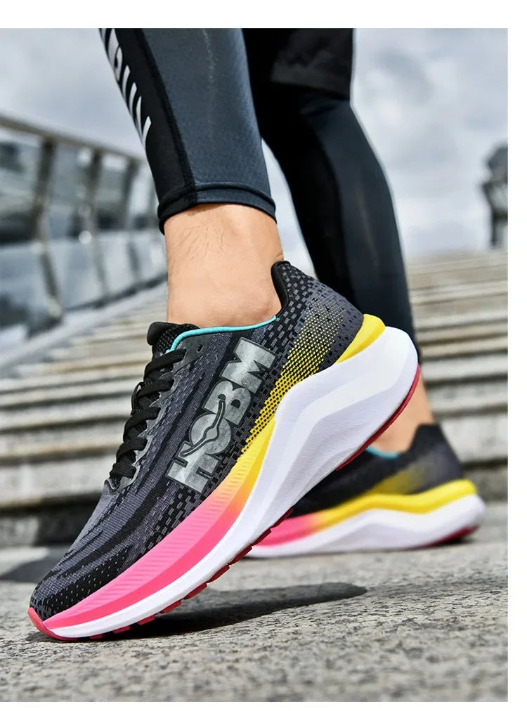 Fashionable Video Shock Absorption Running Shoes Sports Unisex Lightweight Mesh Breathable CLIMACOOL Technology Running Shoes
