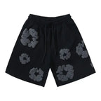 Fashion Pants Men's and Women's American Kapok Floral Pants Breathable and Quick-drying Best Fashion Daily Casual Shorts