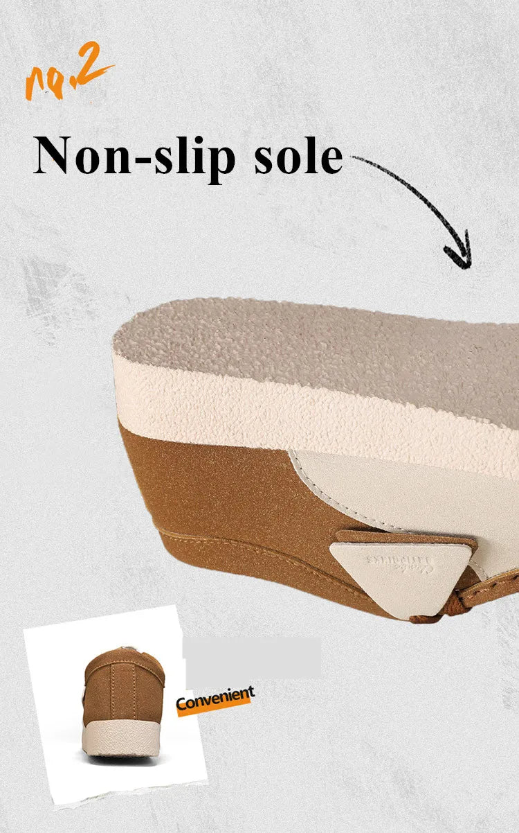 Fashion Khaki Casual Shoes For Men Suede Leather Loafers Men Platform Slip-on Men's Driving Shoes Lightweight Leisure Men Shoes