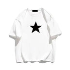 Korean 1977 Men Women Cotton Tshirt Fashion Luxury Brand Big Size Casual Print Short Sleeve Summer Tops Crewneck Tee Graphic Tee