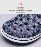 Hot Sale Large Size Men's Vacation Beach Sandals Leisure Garden Multifunctional Shoes　Indoor Home Slippers 39-45#