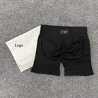 Impact With Logo Women Backless Bra & Sports Shorts Sexy Female Seamless Yoga Tops Sportswear Leggings and Bra Underwear Clothes