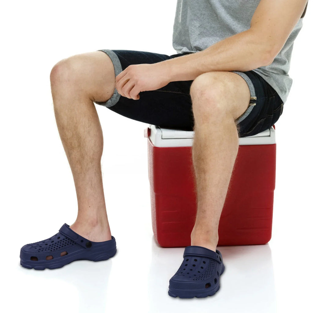 Evshine Classic Hole Beach Slippers With Arch Support Unisex Comfort Anti-slip Sandals Garden Shoes Men's Summer Clogs Sandals