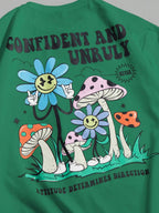 Confident And Unruly Attitude Determines Direction Men T Shirt Cotton Shirt Street Loose T-Shirts Summer Breathable Short Sleeve
