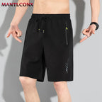 Summer New Fashion Men's Shorts Quick Dry Sports Shorts Men Casual Breathable Running Jogging Short Pants for Men Bottom M-4XL