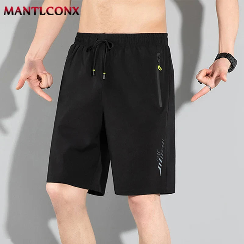 Summer New Fashion Men's Shorts Quick Dry Sports Shorts Men Casual Breathable Running Jogging Short Pants for Men Bottom M-4XL