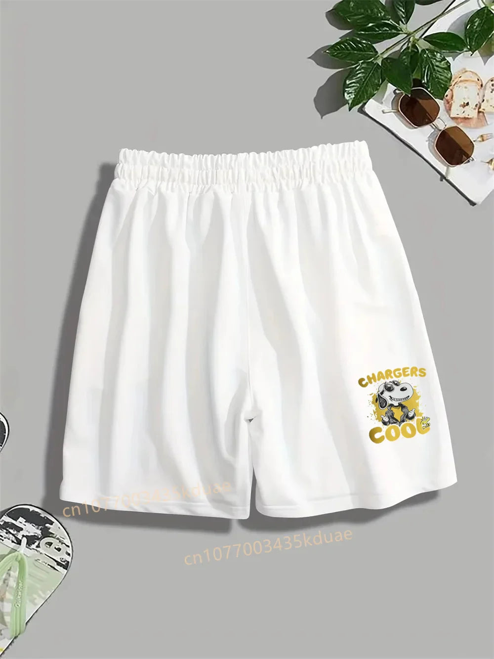 New Funny Snoopy Printed Street Shorts Boy's Girl's Men's Women's Casual Shorts Summer Couple Cartoon Sports Shorts Beach Pants