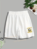 New Funny Snoopy Printed Street Shorts Boy's Girl's Men's Women's Casual Shorts Summer Couple Cartoon Sports Shorts Beach Pants