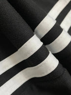 CM.YAYA Fashion Women Denim Patchwork Pocket Side Wide Leg Loose Jogger Pants 2024 Active Jean Splicing Sweatpants Trousers