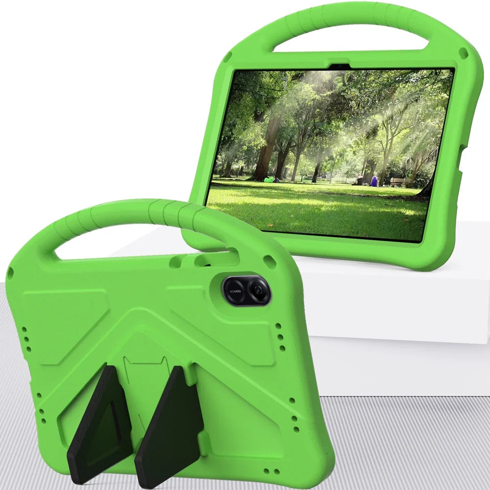 For Honor Pad X9 2023 11.5 inch Case EVA Foam Portable Hand Holder Kids Safe Shockproof Stand Tablet Cover