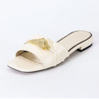 Designer Shoes for Women Jeweled Snake Flat Slides Sandals Summer 2024 Classic funny Slippers Women High Quality Luxury