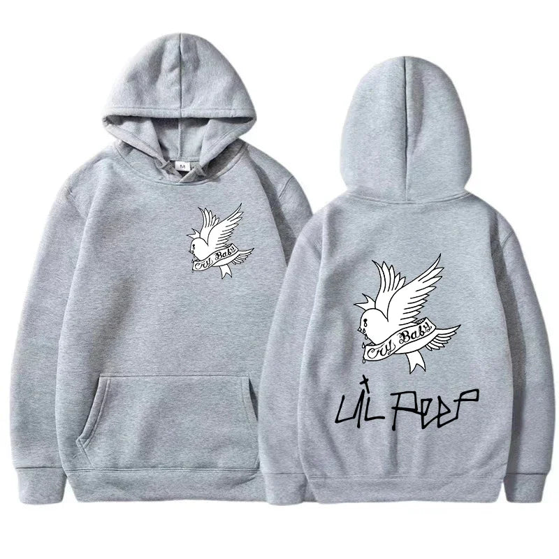 New Autunm Men Lil Peep Printed Hoodies Men's/Women's Lil Love Streetwear Men Fashion Casual Hip Hop Sweatshirts Men Clothes