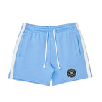 High Quality YA Shorts Men Summer Cotton Comfort Steel Print Sweatpants Skinny Jogging Fitness Shorts Sports Short Pants