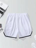 LOS ANGLES Print Men's Loose Large Drawstring Casual Minimalist Shorts Man Pants Casual Shorts Summer New In Men Clothing Thi