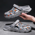 Flat Sandals Men Shoes EVA Slippers Garden Platform Sandals Man Summer Sandals New Male Sneakers Outdoor Flip Flops Home Clogs