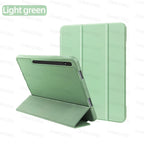 Case For Samsung Galaxy Tab S7/S8/S9 11 in for S6 Lite 10.4 S7 FE S8 S9 S10 Plus 12.4 S8 S9 With Pen Tray Tablet Cover