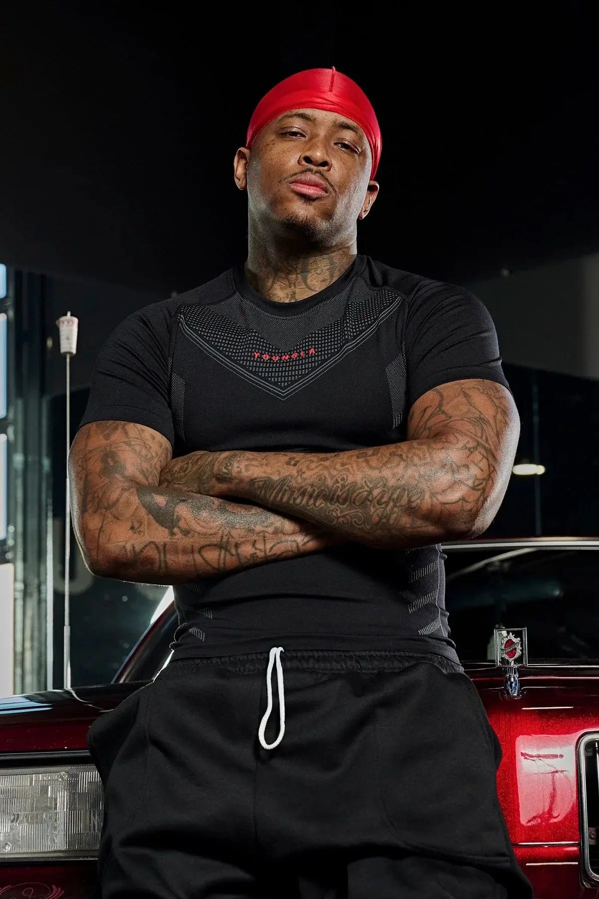 Men's T-Shirts Sports Fitness Trainer Clothe Quick Dry Breathable Stretch Tights Joggers Outdoor Casual Short Sleeves