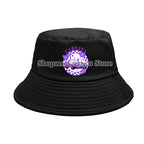 Gabby Dollhouse Bucket Hat Cotton Children Pot Flat Shade Sun Protection Spring Autumn Hats Cartoon Parent-Child Headdress Gift