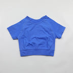 Impact Crop Top Women Short Sleeve Yoga Shirts Slim Fit Seamless Workout Top T-shirt Gym Clothes Woman Sportwear