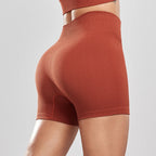 Women's Solid Color High Waist Simple Yoga Fitness Daily Ribbed Sports Cycling Leggings