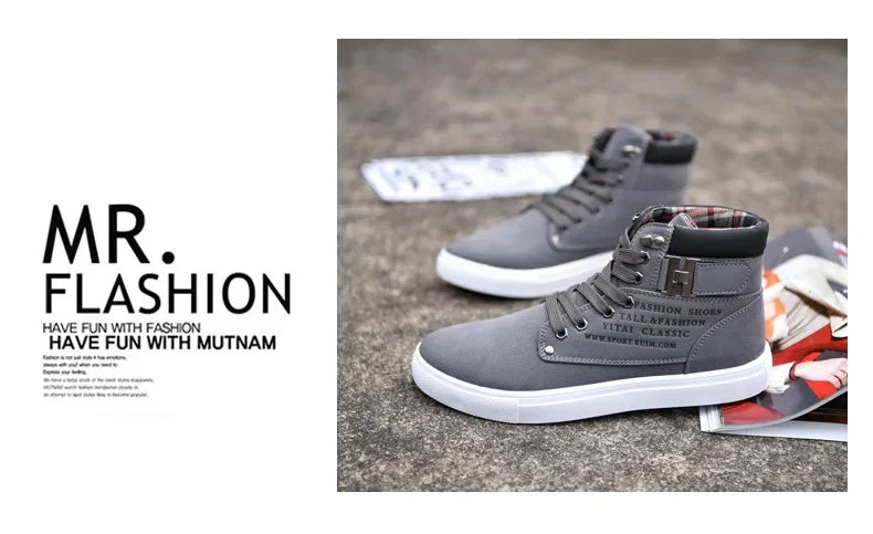 Men's Sneakers Comfortable Casual Shoes for Men Fashion Non-slip Platform Shoes Brand Mens tennis Shoes Boots Masculino