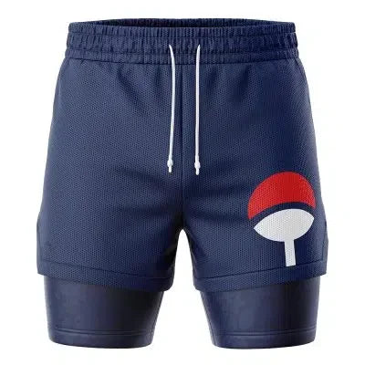 Deku My Hero Academia 2-in-1 Performance Shorts Shorts Cartoon Sports Fitness Shorts Anime Casual 3D Printing
