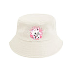 Gabby Dollhouse Bucket Hat Cotton Children Pot Flat Shade Sun Protection Spring Autumn Hats Cartoon Parent-Child Headdress Gift