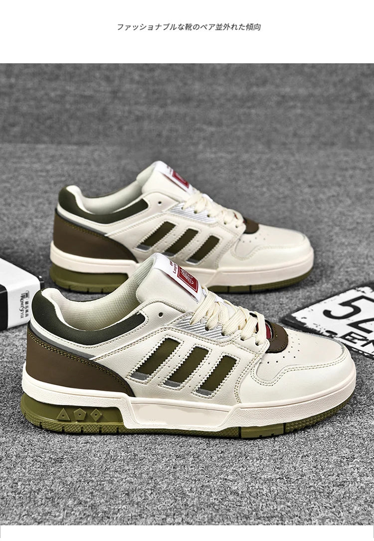 New lace-up breathable sports casual shoes for women classic low top student round head non-slip shoes for men