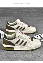 New lace-up breathable sports casual shoes for women classic low top student round head non-slip shoes for men