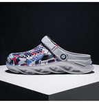 Flat Sandals Men Shoes EVA Slippers Garden Platform Sandals Man Summer Sandals New Male Sneakers Outdoor Flip Flops Home Clogs